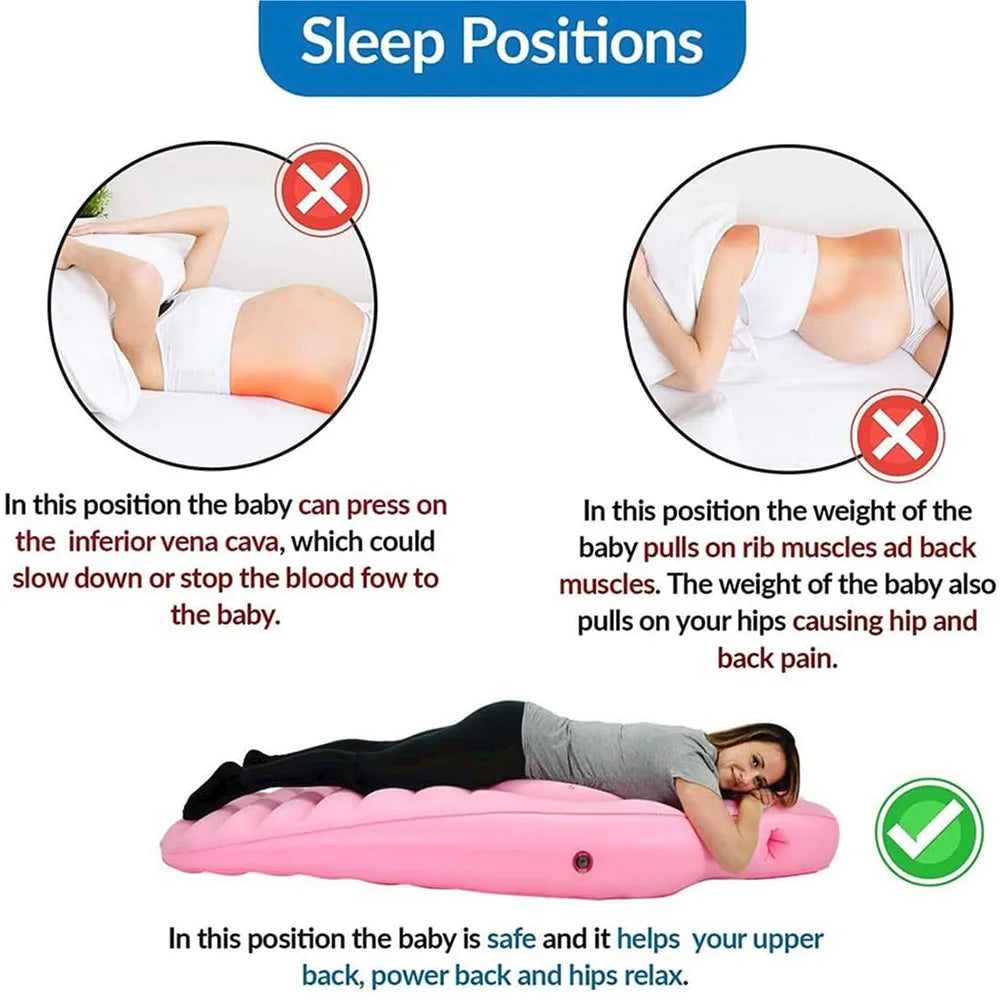Dormez sereinement et sans douleurs pendant votre grossesse